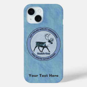 Santa's 1st Polar Airlift Sqdn - Subdued Case-Mate iPhone 15 Case
