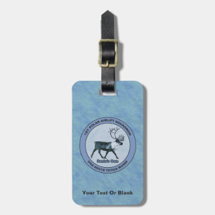 Santa's 1st Polar Airlift Sqdn - Subdued Luggage Tag