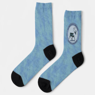 Santa's 1st Polar Airlift Sqdn - Subdued Socks