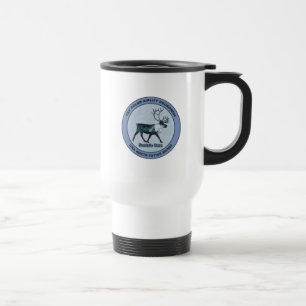 Santa's 1st Polar Airlift Sqdn - Subdued Travel Mug