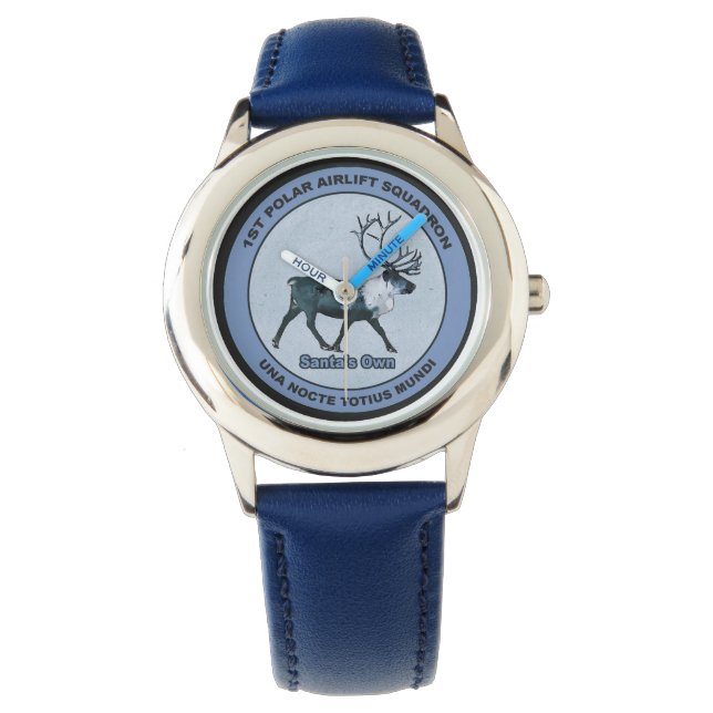 Santa's 1st Polar Airlift Sqdn - Subdued Watch (Front)