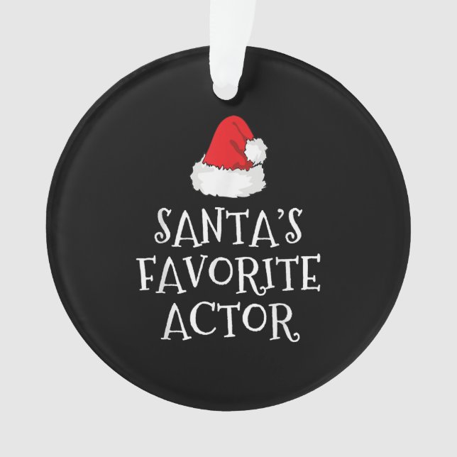 Santas Acteur favori Christmas Actrice intérimaire (devant)