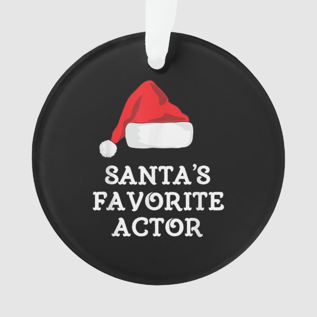 Santas Acteur favori Christmas Actrice intérimaire (devant)