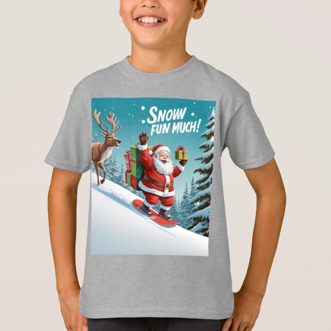 Santa's Adventure T-Shirt (Front)