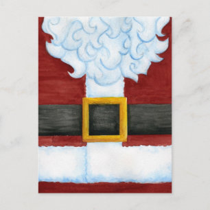 Santa's Belly Postcard