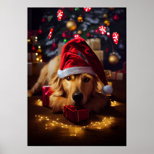 Santa's Best Friend Poster