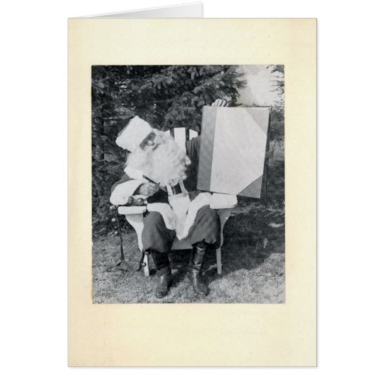 Santa's Big Book Card