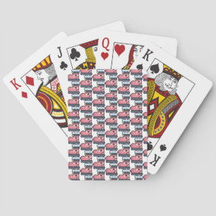 santa's boot playing cards