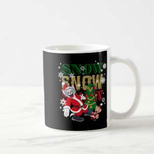 Santas By The Tree _1  Coffee Mug