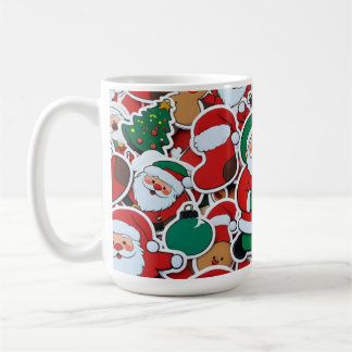 Santa's Cheerful Mug - Perfect for Holiday Sips!