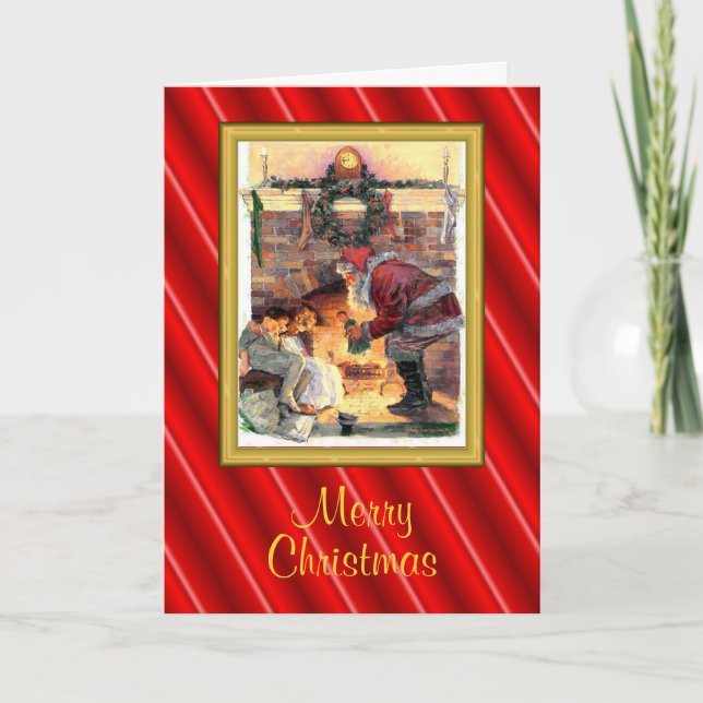 Santa's Children Card (Front)