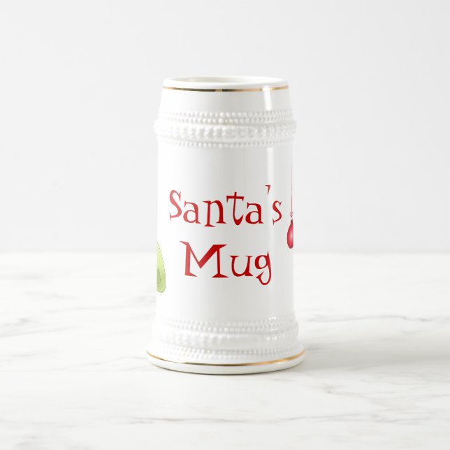 Santa's Christmas Stein (Center)