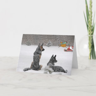 Santa's Coming Holiday Card