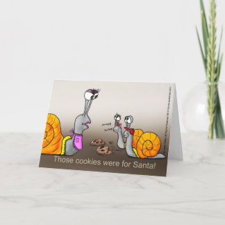 Santa's Cookies Holiday Card