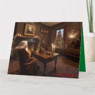 Santa's Cozy Nook Card