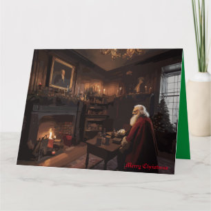 Santa's Cozy Nook Card