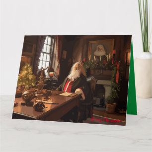 Santa's Cozy Nook Card