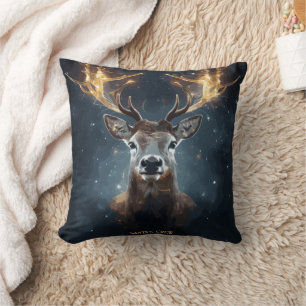 Santa's Crew  Throw Pillow