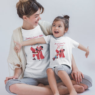 Santa's Cutest Little Present Inside Santa T-Shirt
