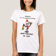 Santa's Elf And Safety Officer | Merry Christmas 