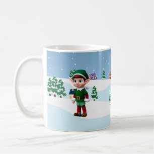 Santa's Elf Christmas Mug