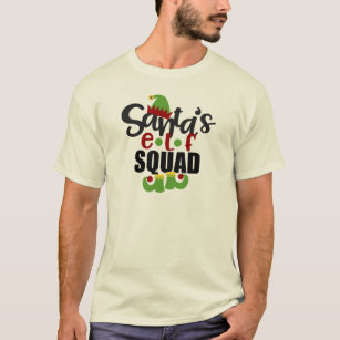 Santas elf Squad cute illustration T-Shirt