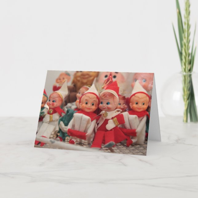 Santa's Elves Holiday Card (Front)