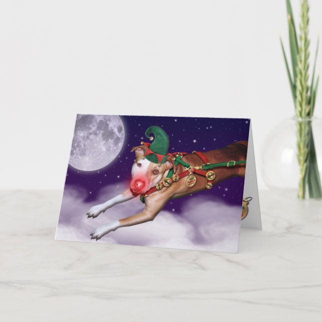 Santa's Employee of the Month Holiday Card (Front)