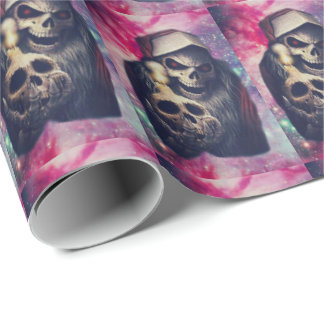 Santa's Evil Twin Lost in Space Wrapping Paper