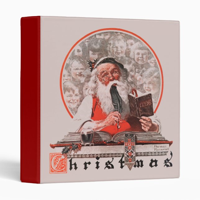 Santa's Expenses Binder (Front/Spine)