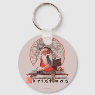Santa's Expenses Keychain