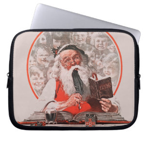 Santa's Expenses Laptop Sleeve