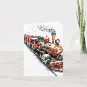 Santa's Express Holiday Card