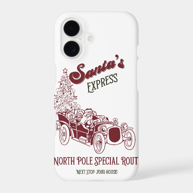Santa's Express Vitange Christmas (Back)