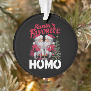 Santas Favori Homo Gay Christmas LGBTQ Pride