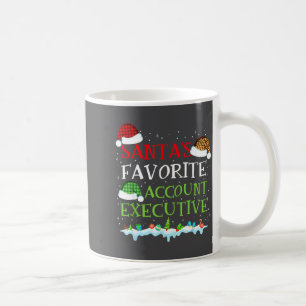Santa's Favorite Account Executive Fun Christmas  Coffee Mug