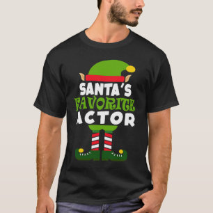 Santa's Favorite Actor Theatre  Christmas Vacation T-Shirt