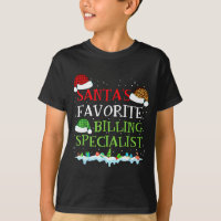 Santa's Favorite Billing Specialist Fun Christmas 