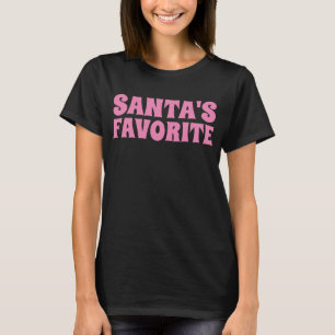 SANTA'S FAVORITE CHRISTIMAS T-SHIRTS
