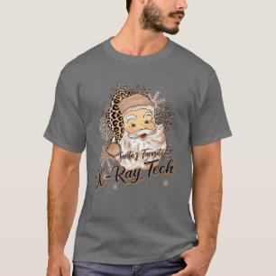 Santa's Favorite X-Ray Christmas Pajama Santa Nurs T-Shirt