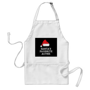 Santas Favourite Actor Christmas Acting Actress Standard Apron