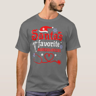 Santas Favourite Audiologist Christmas T-Shirt