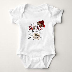 Santa's favourite baby bodysuit