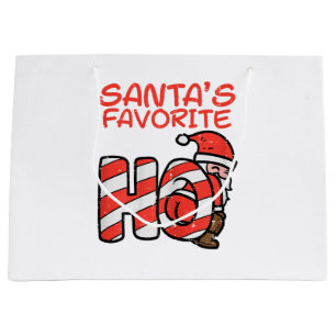 Santas Favourite Funny Naughty Adult Christmas Xma Large Gift Bag