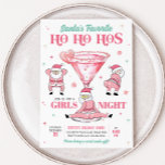 Santas Favourite Girls Night Christmas Party Invitation<br><div class="desc">Spread the holiday cheer with our customizable Christmas printable invitation,  perfect for gathering friends and family for a festive celebration. With elegant designs and easy-to edit text,  this invitation sets the tone for a joyful holiday season.

54SE C</div>