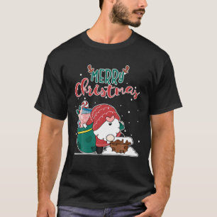 Santa's Favourite Gnome Hanging With My Gnomies Sa T-Shirt