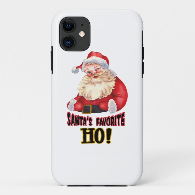 Santa's Favourite Ho Case-Mate iPhone Case (Back)