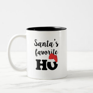 Santa's Favourite Ho Funny Coffee mug Christmas