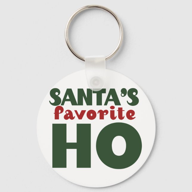 Santas Favourite HO Keychain (Front)