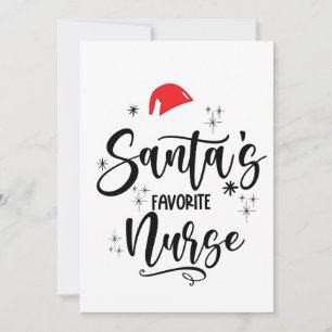 Santa's Favourite Nurse Christmas Announcement